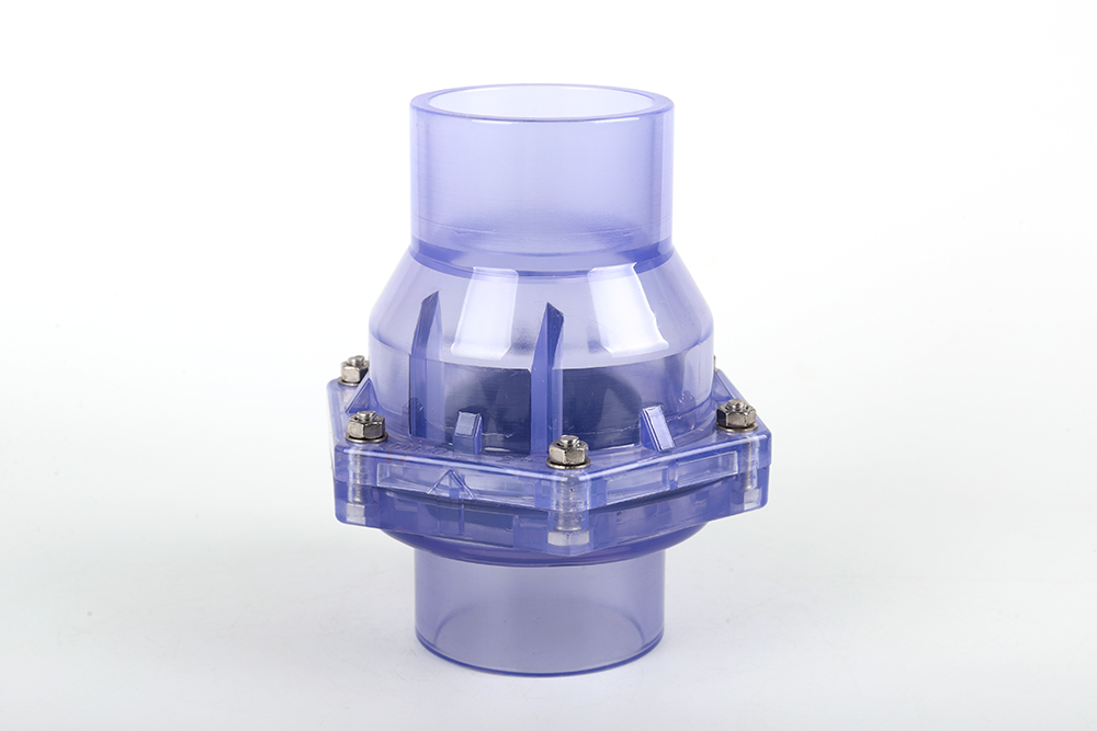 朝阳透明翻板式止回阀